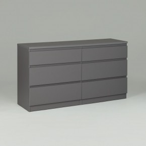 2.03.02.080.4 КАСТОР комод 6 ящиков RU серый в Агрызе - agryz.ok-mebel.com | фото