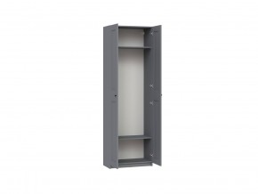 2.06.01.040.4 МАКС шкаф 2 двери 75х38х233 серый RU в Агрызе - agryz.ok-mebel.com | фото