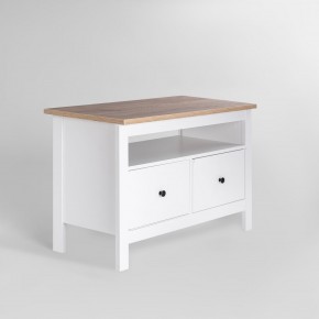 2.08.03.080.14 САГА тумба 2 ящика белая/ясень RU в Агрызе - agryz.ok-mebel.com | фото