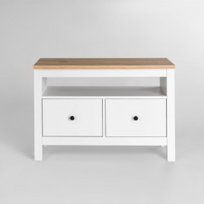 2.08.03.080.14 САГА тумба 2 ящика белая/ясень RU в Агрызе - agryz.ok-mebel.com | фото 2