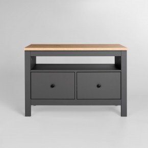 2.08.03.080.15 САГА тумба 2 ящика серая/ясень RU в Агрызе - agryz.ok-mebel.com | фото 2