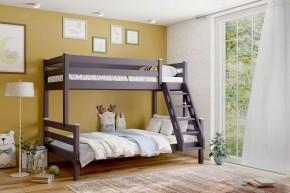 АДЕЛЬ Кровать двухъярусная с наклонной лестницей (лаванда) в Агрызе - agryz.ok-mebel.com | фото