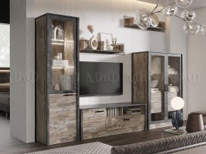 Амели Тумба ТВ (Дуб Юкон-Бетон темный) в Агрызе - agryz.ok-mebel.com | фото 3