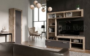 Ангара Центральная секция (Графит/дуб юкон) в Агрызе - agryz.ok-mebel.com | фото 3