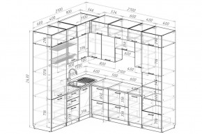 АНТИКА Кухонный гарнитур Гранд Прайм (2100*2700 мм) в Агрызе - agryz.ok-mebel.com | фото 2