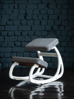 Балансирующий коленный стул Конёк Горбунёк (Белый) в Агрызе - agryz.ok-mebel.com | фото 2