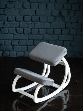 Балансирующий коленный стул Конёк Горбунёк (Белый) в Агрызе - agryz.ok-mebel.com | фото 3