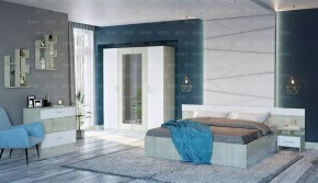 БАРИ Спальня (Дуб Сонома/Белый) модульная в Агрызе - agryz.ok-mebel.com | фото