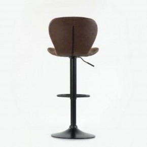 Барный стул Barneo N-86 Time / Black / VPU Brown Vintage коричневый винтаж PK970-18 в Агрызе - agryz.ok-mebel.com | фото 2