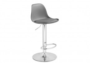 Барный стул Soft gray / chrome в Агрызе - agryz.ok-mebel.com | фото