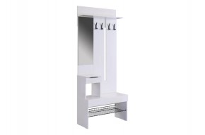 БАСКО Прихожая К3 (белое дерево) в Агрызе - agryz.ok-mebel.com | фото 2