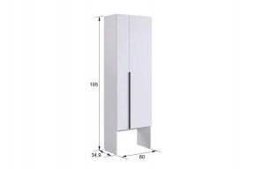 БАСКО Прихожая К8 (белое дерево) в Агрызе - agryz.ok-mebel.com | фото 3