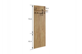 БОДРУМ Прихожая (модульная) дуб крафт золотой в Агрызе - agryz.ok-mebel.com | фото 2