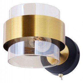 Бра Arte Lamp Carlo A8205AP-1BK в Агрызе - agryz.ok-mebel.com | фото