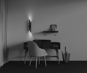 Бра Maytoni Calipso C082WL-24W2.7K-B в Агрызе - agryz.ok-mebel.com | фото 4
