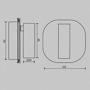 Бра Maytoni Ego C175WL-9W-2.7-4K-W в Агрызе - agryz.ok-mebel.com | фото 5