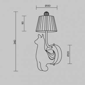 Бра Maytoni Senor Alpaca MOD377WL-L6W3K в Агрызе - agryz.ok-mebel.com | фото 9