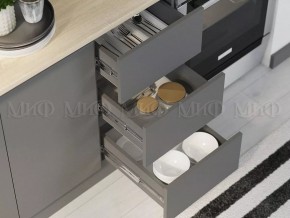 ЧЕЛСИ Кухонный гарнитур 2,0 м (Графит) в Агрызе - agryz.ok-mebel.com | фото 2