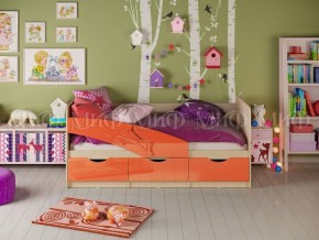 ДЕЛЬФИН Кровать 1600 (Оранжевый металлик) в Агрызе - agryz.ok-mebel.com | фото