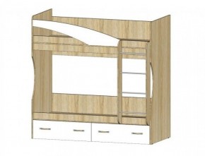 БУРАТИНО Детская (Сонома/Белый) в Агрызе - agryz.ok-mebel.com | фото 2