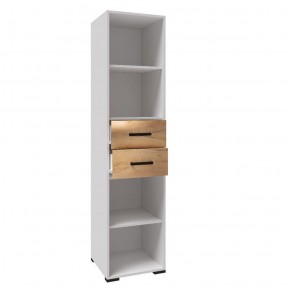 Детская Лючия Пенал ЛДСП Белый/Дуб крафт золотой в Агрызе - agryz.ok-mebel.com | фото 2