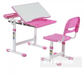 Комплект парта + стул трансформеры Cantare Pink в Агрызе - agryz.ok-mebel.com | фото 1