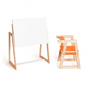 Детская растущая парта и стул Я САМ "Краски" (Оранжевый) в Агрызе - agryz.ok-mebel.com | фото 5