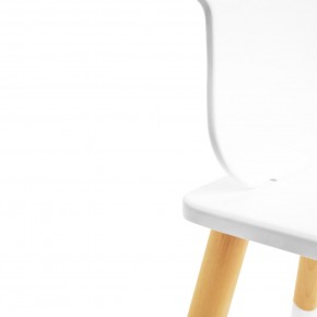 Детский комплект стол и стул «Звезда» Rolti Baby (белый/береза, массив березы/мдф) в Агрызе - agryz.ok-mebel.com | фото 2