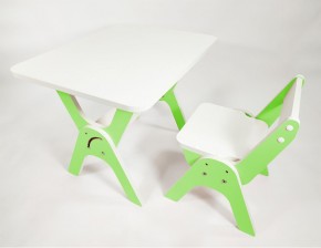 Детский растущий стол-парта и стул Я САМ "Умка" (Зеленый) в Агрызе - agryz.ok-mebel.com | фото