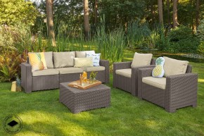Диван Калифорния 3-х местный (California 2 Sofa), капучино в Агрызе - agryz.ok-mebel.com | фото 3
