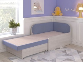 Диван Малютка раскладной (Ясень шимо светлый/Серебро) в Агрызе - agryz.ok-mebel.com | фото 3