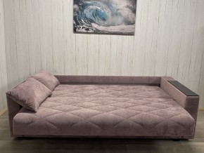 Диван Престиж-15 (НПБ+МДФ) велюр Sensey Elderberry в Агрызе - agryz.ok-mebel.com | фото 3