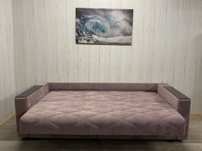 Диван Престиж-15 (НПБ+МДФ) велюр Sensey Elderberry в Агрызе - agryz.ok-mebel.com | фото 4