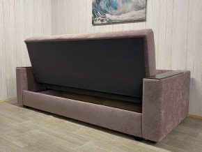 Диван Престиж-15 (НПБ+МДФ) велюр Sensey Elderberry в Агрызе - agryz.ok-mebel.com | фото 5