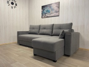 Диван угловой Комфорт-3 (НПБ+МДФ) велюр Galaxy Lite 26 в Агрызе - agryz.ok-mebel.com | фото 2