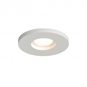 DK2036-WH Встраиваемый светильник влагозащ., IP 44, до 15 Вт, GU10, LED, белый, алюминий в Агрызе - agryz.ok-mebel.com | фото 3