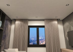 DK2061-BK Встраиваемый светильник IP 20, до 15 Вт, GU10, LED, черный, алюминий в Агрызе - agryz.ok-mebel.com | фото 3