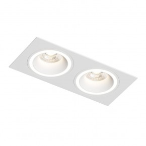 DK2062-WH Встраиваемый светильник, IP 20, до 15 Вт, GU10, LED, белый, алюминий в Агрызе - agryz.ok-mebel.com | фото