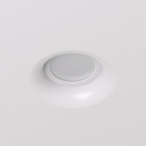 DK2080-WH Встраиваемый точечный светильник для натяжных ПВХ потолков INVIZ, IP 20, до 9 Вт, GU10, LED, белый, ABS-пластик в Агрызе - agryz.ok-mebel.com | фото 2