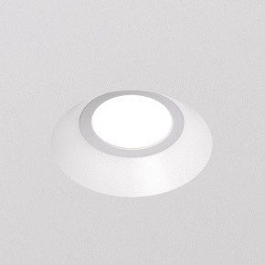 DK2081-WH Встраиваемый точечный светильник для натяжных ПВХ потолков INVIZ, IP 20, до 9 Вт, GU10, LED, белый, ABS-пластик в Агрызе - agryz.ok-mebel.com | фото