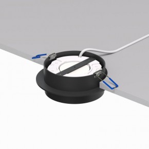 DK2090-BK Встраиваемый светильник FLAT, IP 20, до 15 Вт, GX53, LED, черный, алюминий в Агрызе - agryz.ok-mebel.com | фото 4