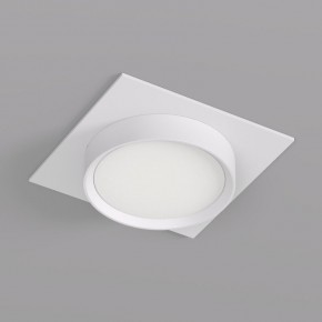 DK2091-WH Встраиваемый светильник FLAT, IP 20, до 15 Вт, GX53, LED, белый, алюминий в Агрызе - agryz.ok-mebel.com | фото 2