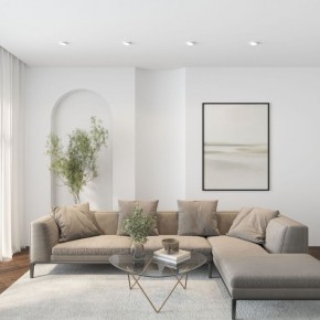 DK2091-WH Встраиваемый светильник FLAT, IP 20, до 15 Вт, GX53, LED, белый, алюминий в Агрызе - agryz.ok-mebel.com | фото 5