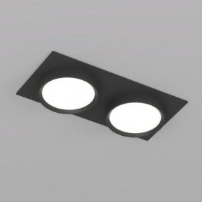 DK2092-BK Встраиваемый светильник FLAT, IP 20, до 15 Вт, GX53, LED, черный, алюминий в Агрызе - agryz.ok-mebel.com | фото 4