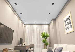 DK2120-BK Встраиваемый светильник, IP 20, 50 Вт, GU10, черный, алюминий в Агрызе - agryz.ok-mebel.com | фото 6