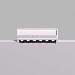 DK2531-WB Встраиваемый светильник SPACE со светодиодом под шпатлевку L126mm 220V 10W 38° 4000К IP20 белый/черный алюминий в Агрызе - agryz.ok-mebel.com | фото 3
