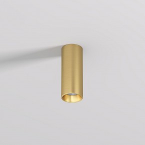 DK2615-SB Накладной светильник SHINE TUBE со светодиодом, D45*H115, IP20, 3000К, 7W, RA?90, сатинированная латунь, алюминий в Агрызе - agryz.ok-mebel.com | фото 2