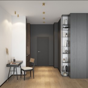 DK2615-SB Накладной светильник SHINE TUBE со светодиодом, D45*H115, IP20, 3000К, 7W, RA?90, сатинированная латунь, алюминий в Агрызе - agryz.ok-mebel.com | фото 4
