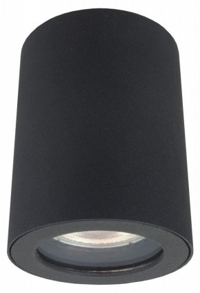 DK3007-BK Накладной светильник влагозащ., IP 44, 15 Вт, GU10, черный, алюминий в Агрызе - agryz.ok-mebel.com | фото 2
