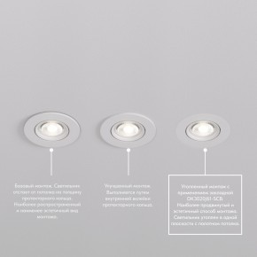 DK3020-WH Встраиваемый светильник, IP 20, 10 Вт, GU5.3, LED, белый, пластик в Агрызе - agryz.ok-mebel.com | фото 6